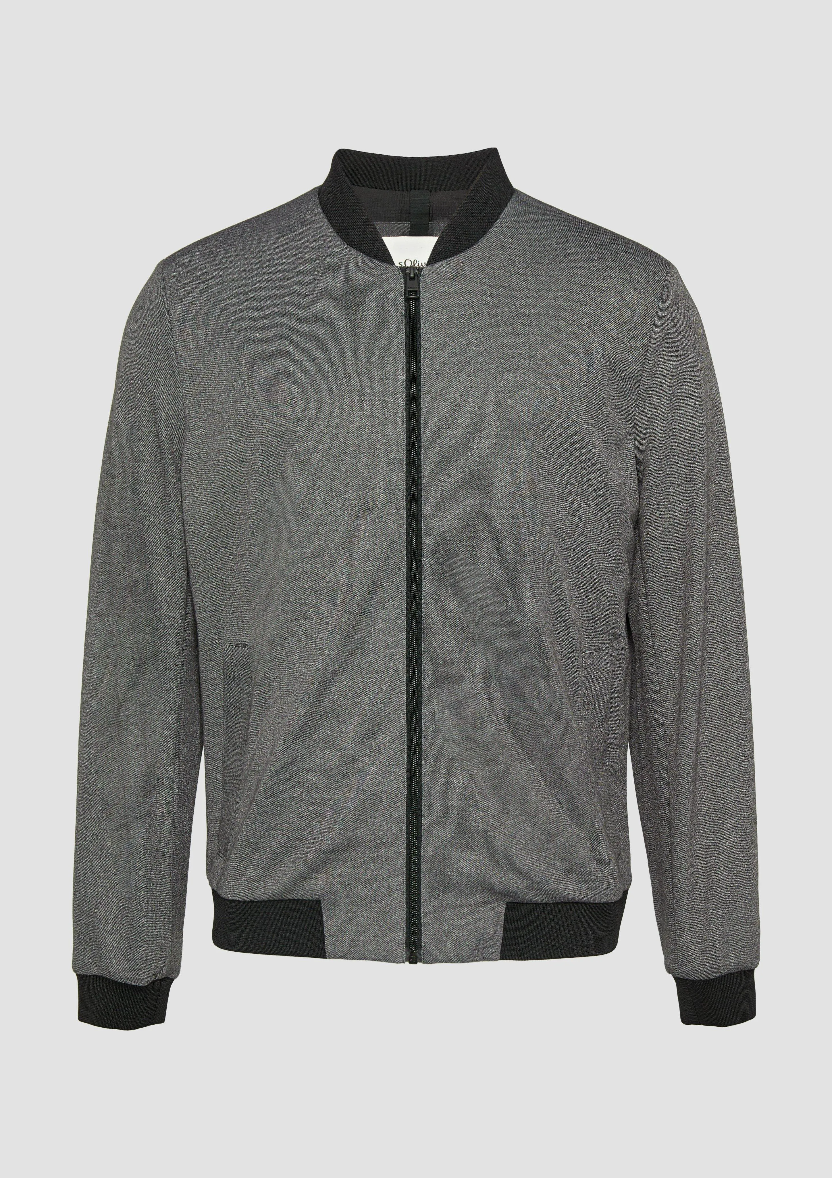 s.O JOGG : blouson en coton mélangé